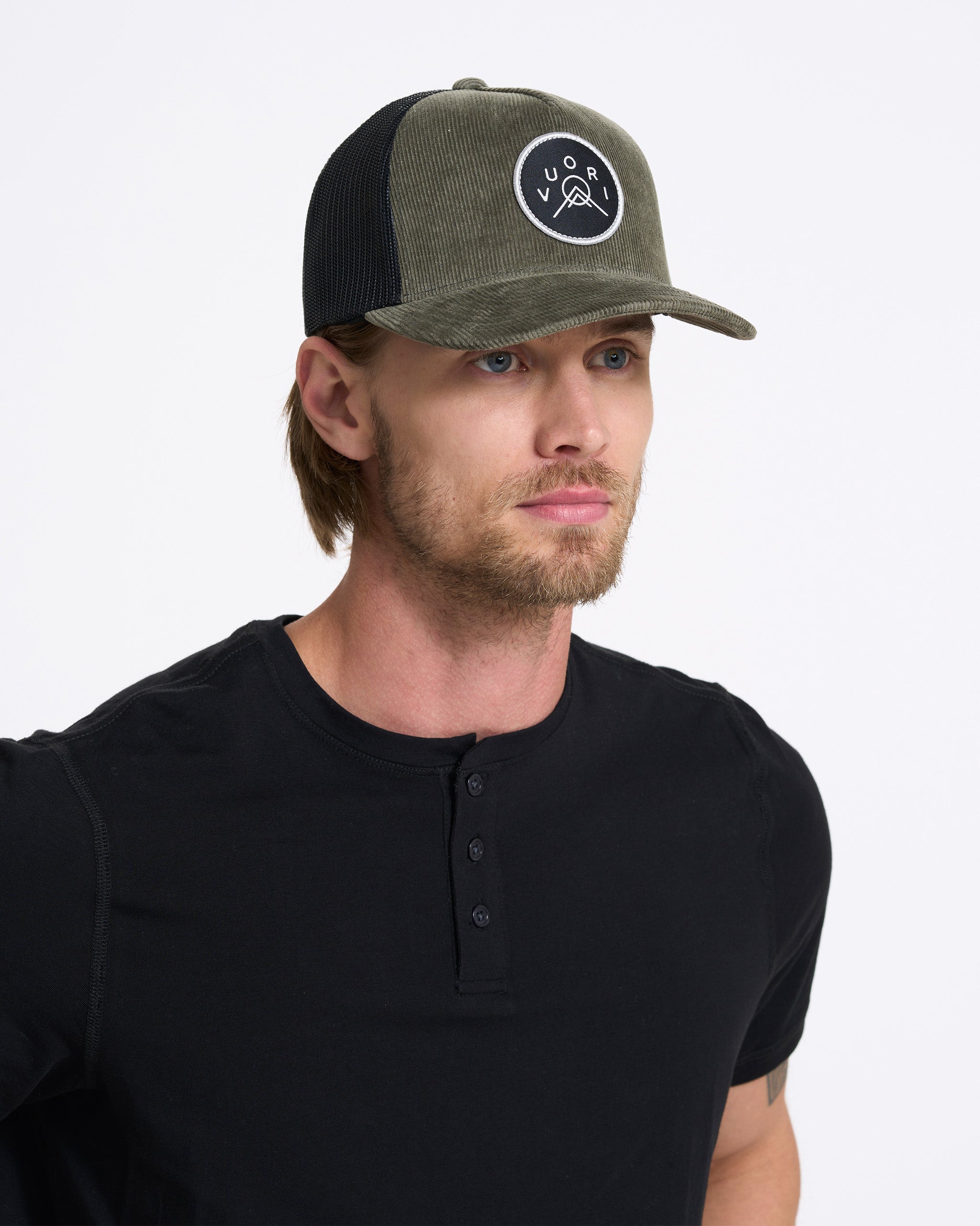 Summit Cord Trucker Hat | Oregano - Image 2