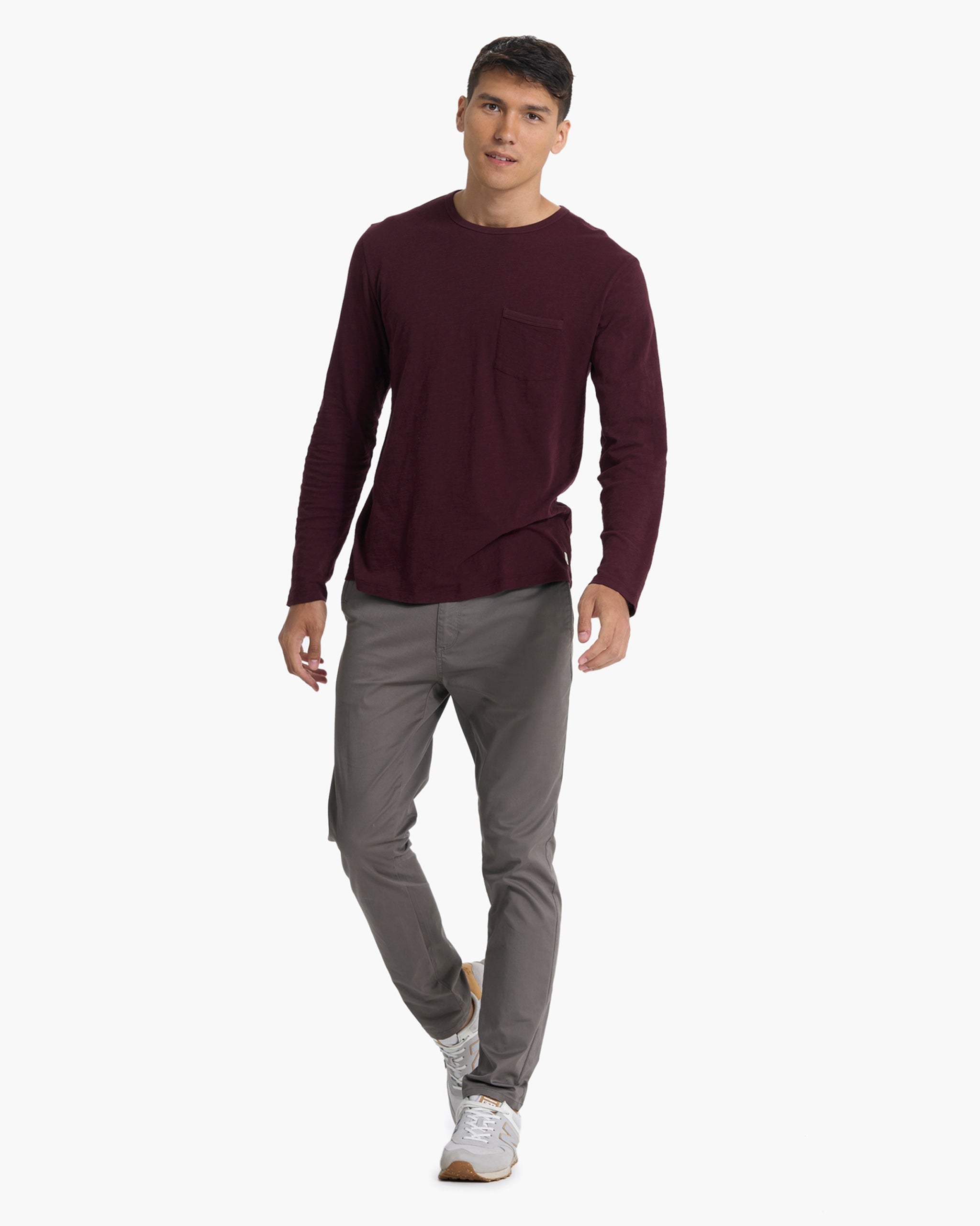 Collins Chino Pant | Cocoa - Image 3