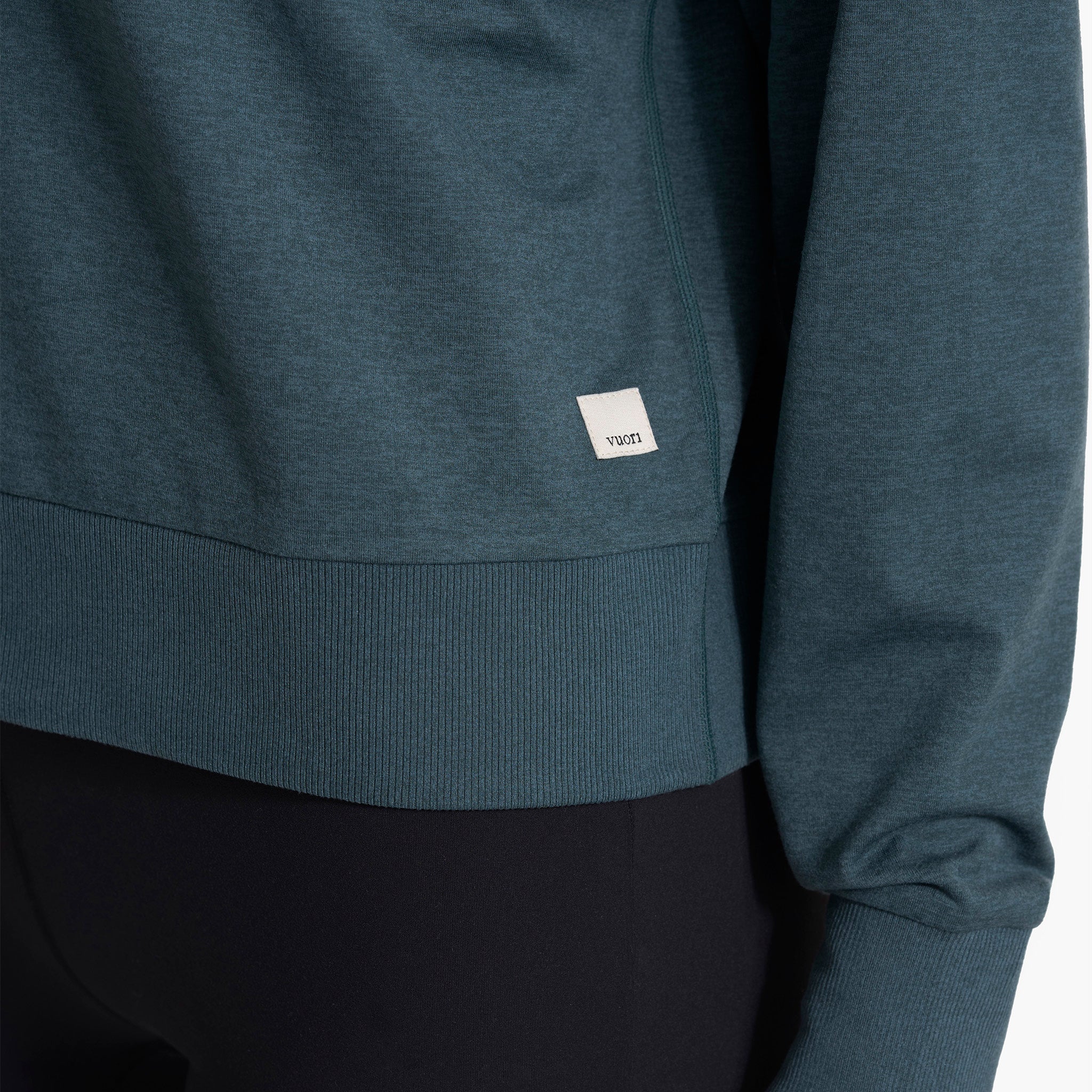 Long-Sleeve Halo Crew | Stone Heather - Image 7