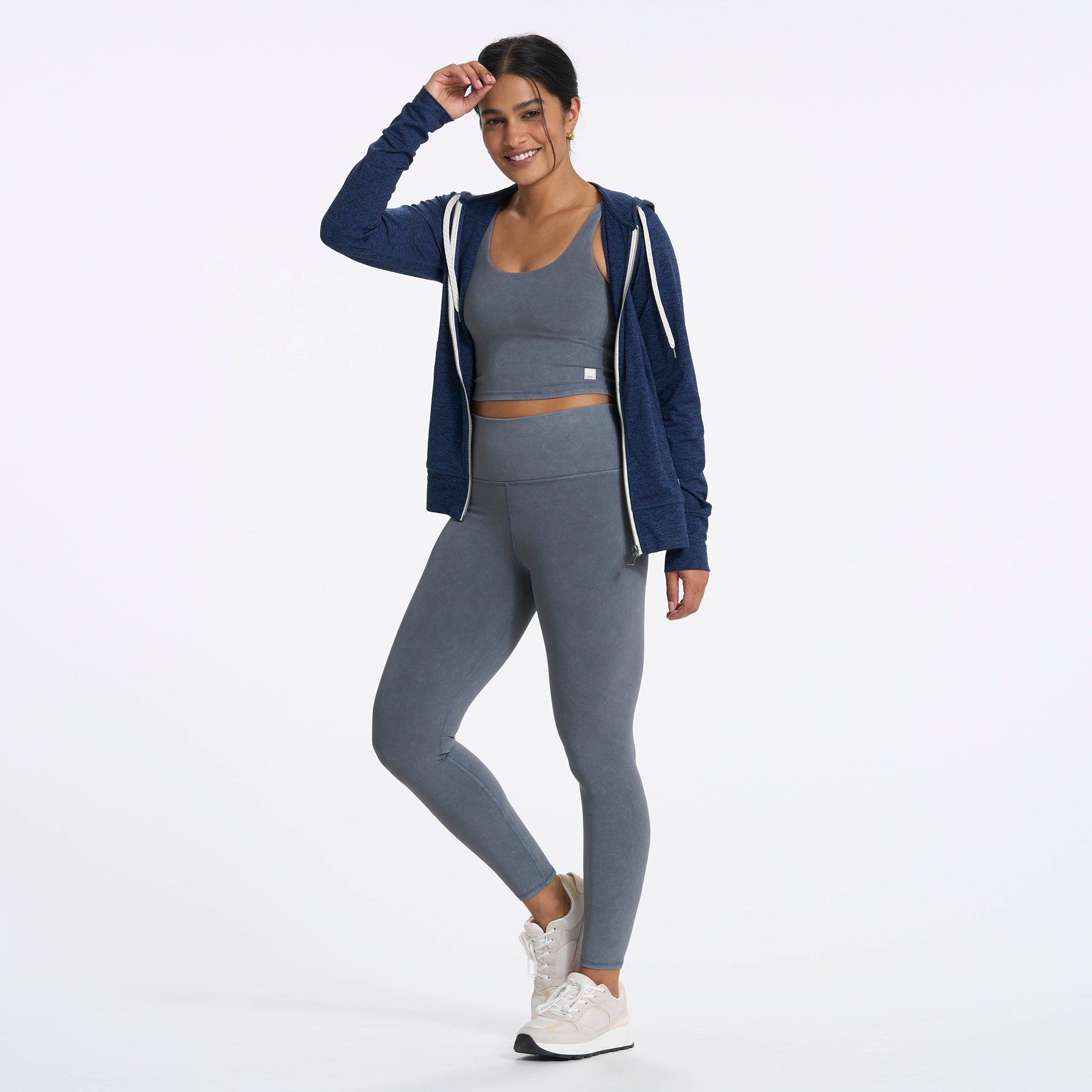Halo Performance Hoodie | Navy Heather - Image 4