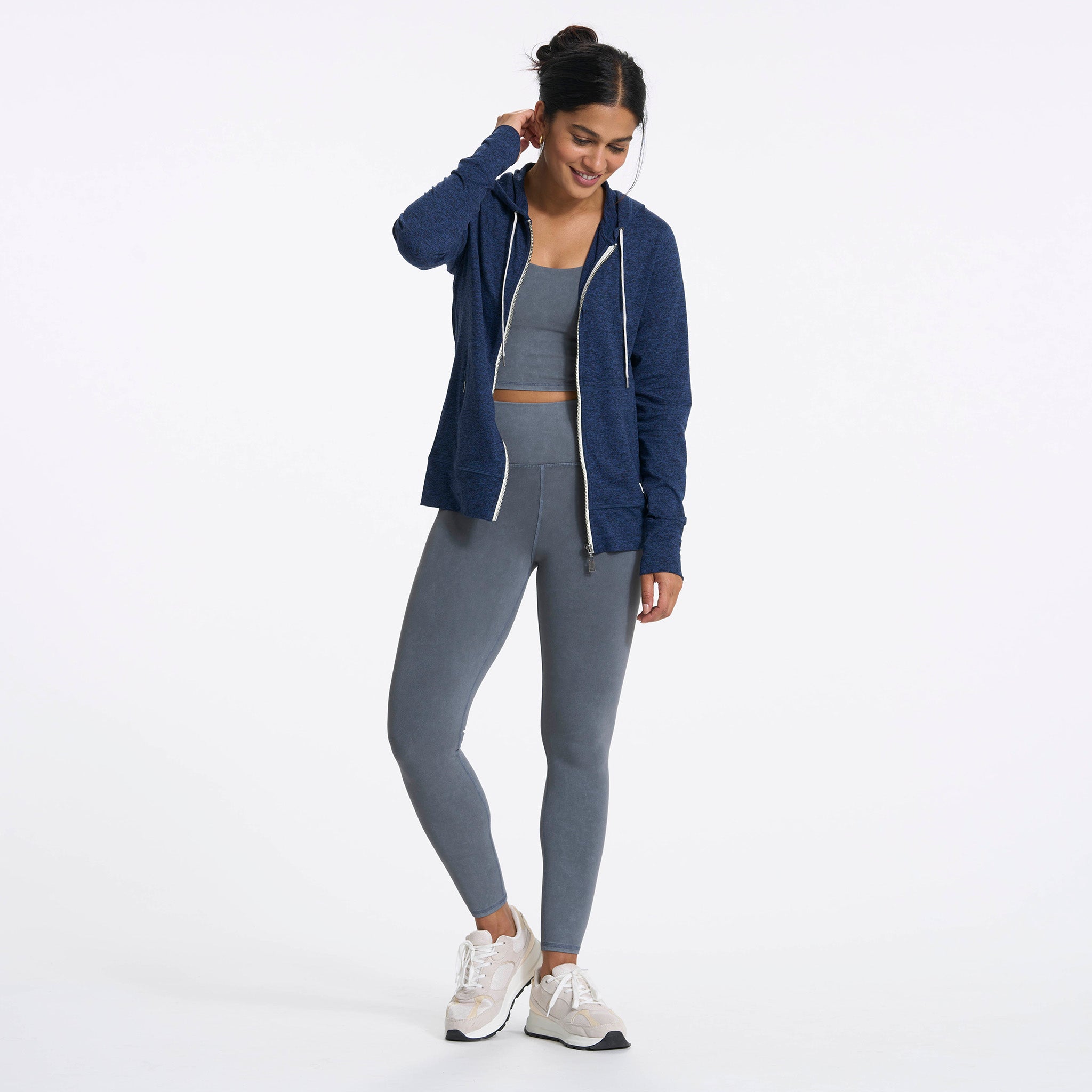 Halo Performance Hoodie | Navy Heather - Image 5