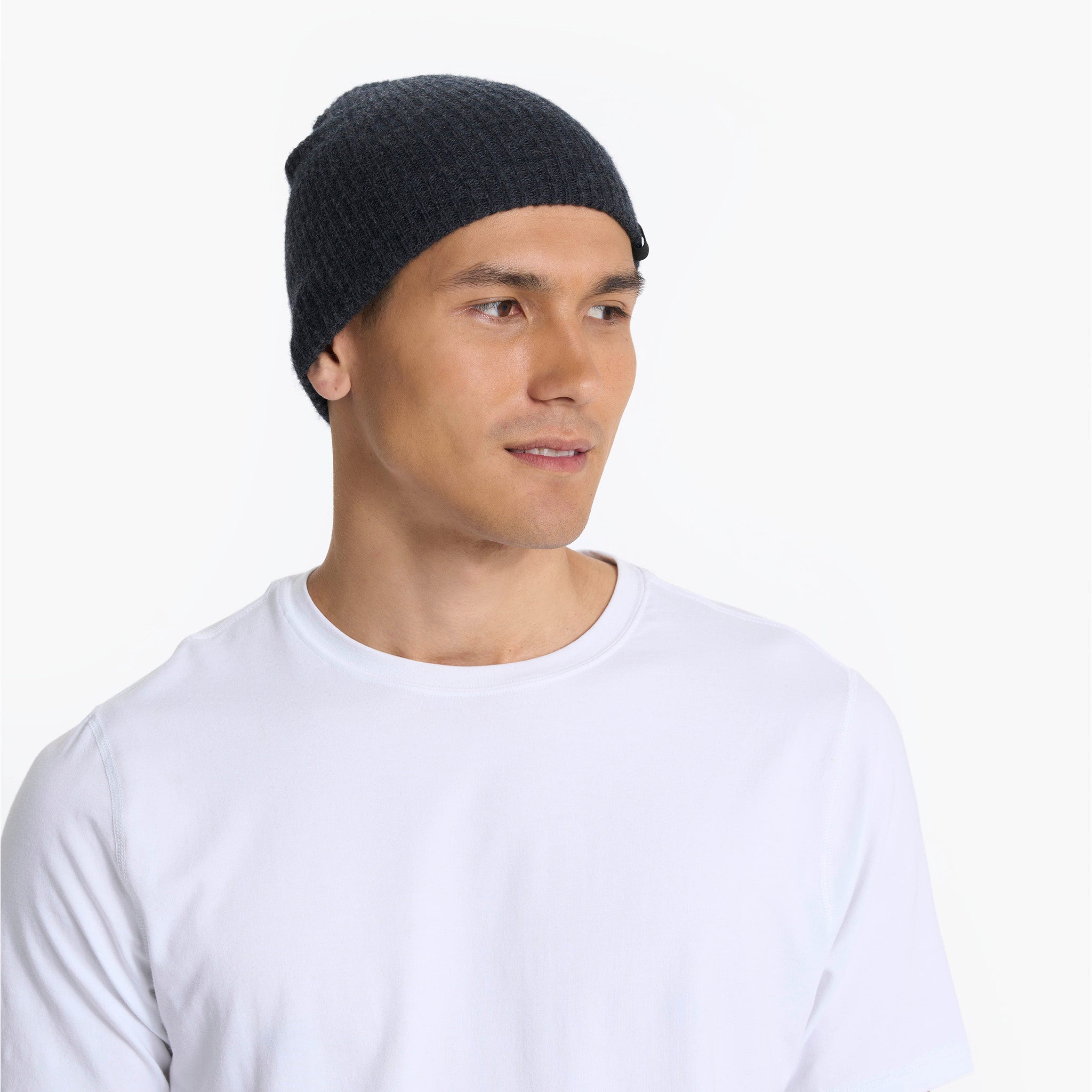 California Beanie | Navy Heather - Image 2
