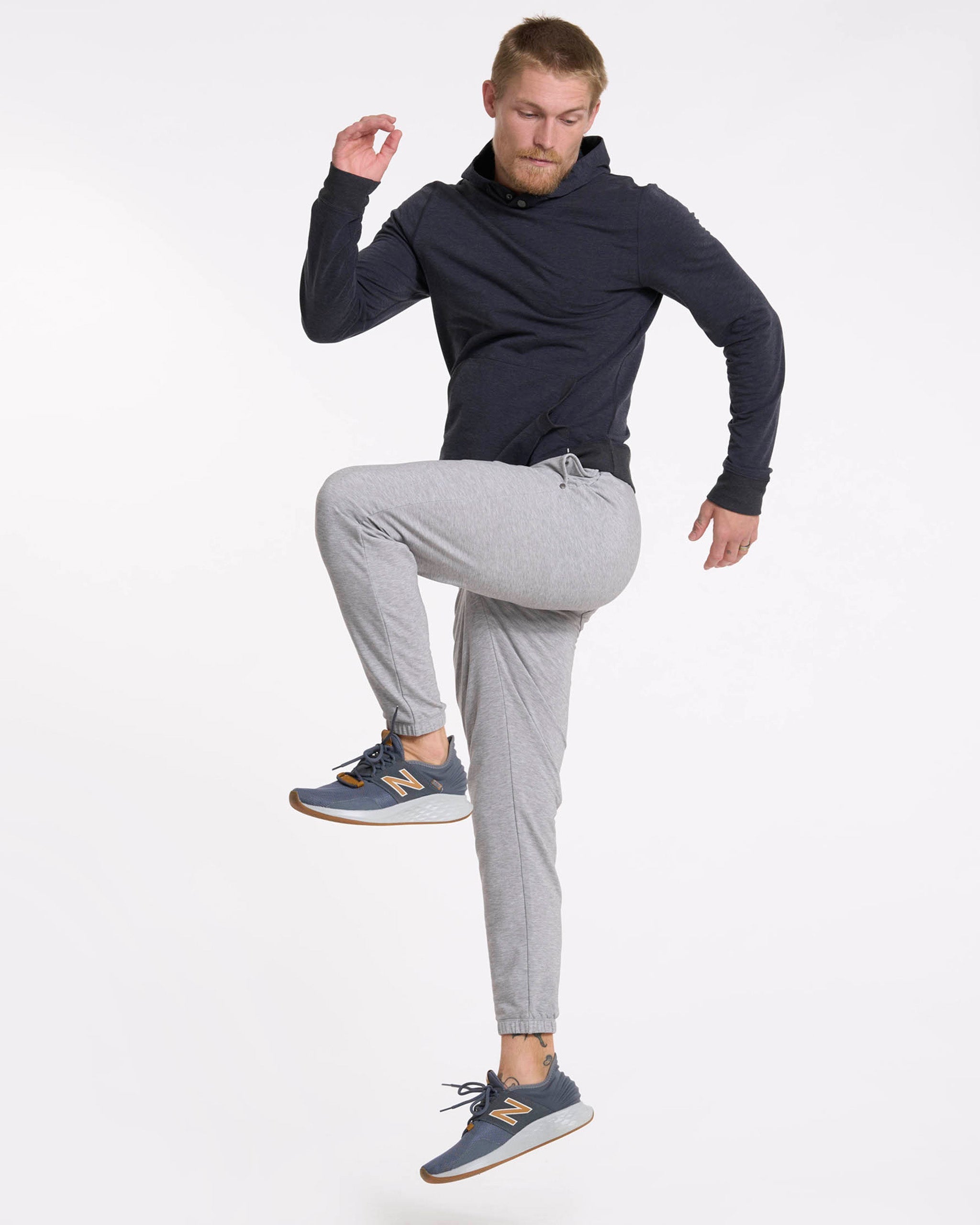 Austin Sweatpant | Light Heather Grey - Image 5