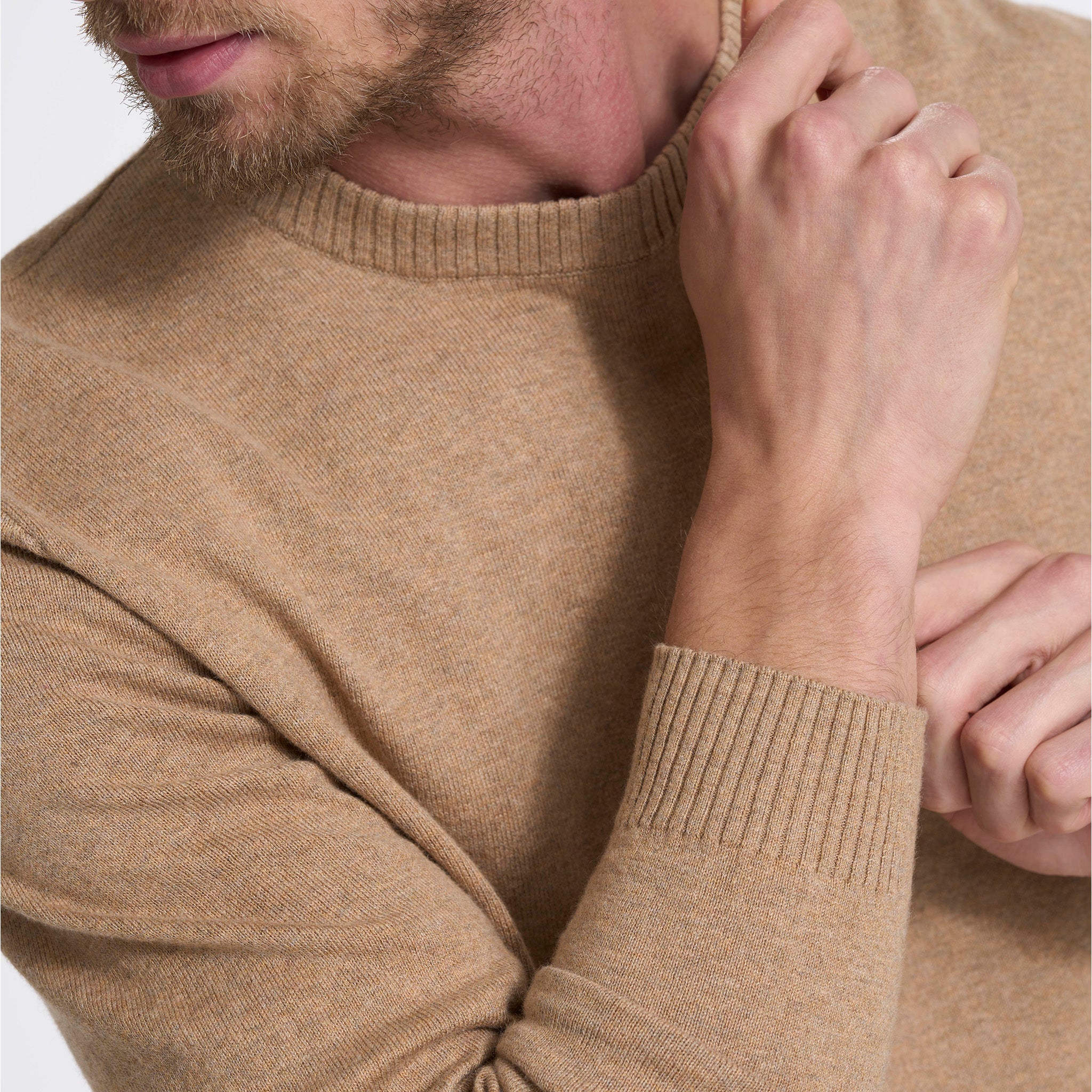 Fluent Sweater | Camel Heather - Image 5