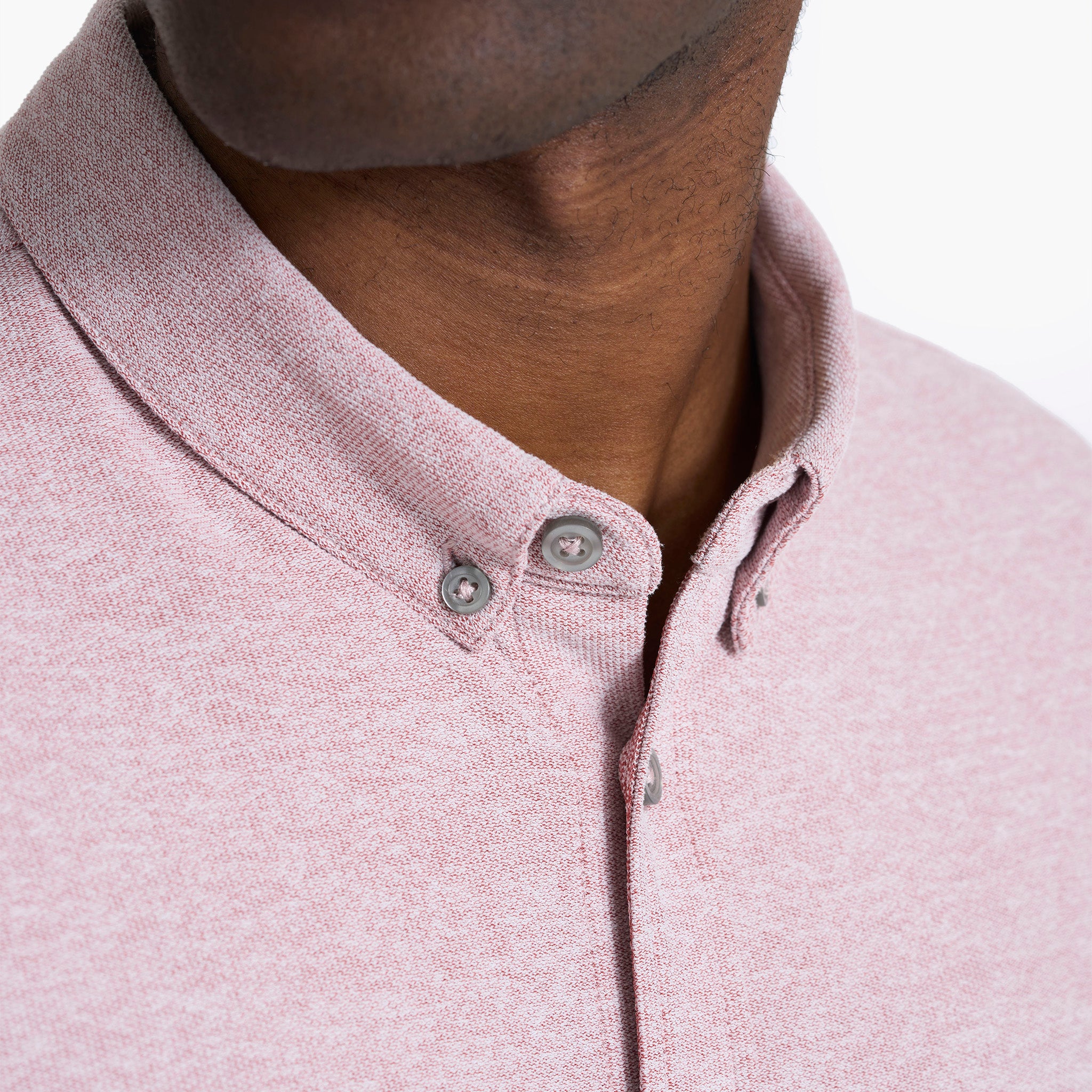 Long Sleeve Ace Button Down | Saltwater Red - Image 6