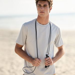 Short Sleeve Ponto Tee - Relaxed Fit | Frost Grey Heather