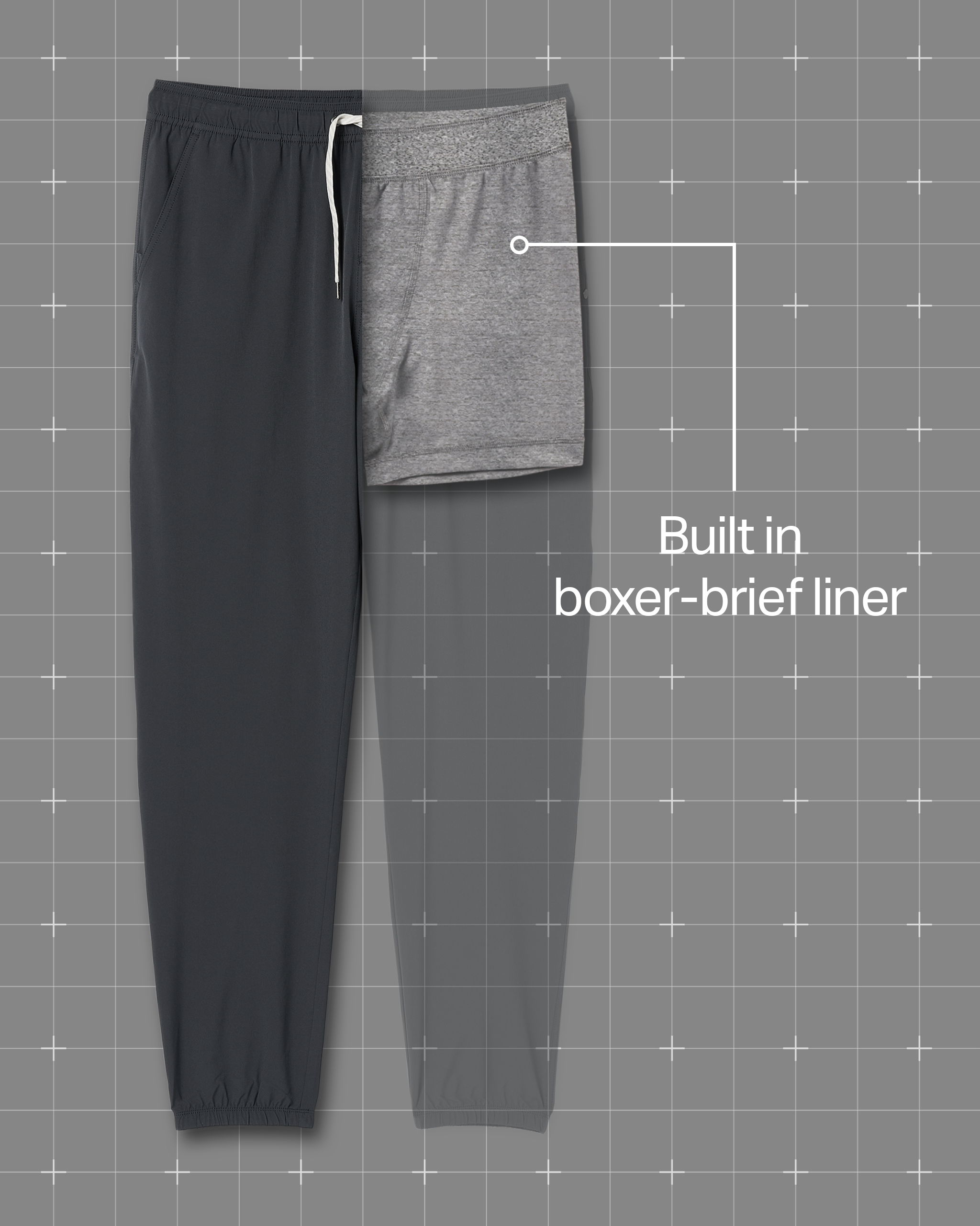 Kore Jogger Lined 28 | Dark Oregano - Image 5