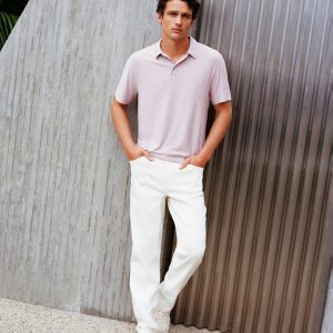 Strato Tech Polo | Faded Rose Heather