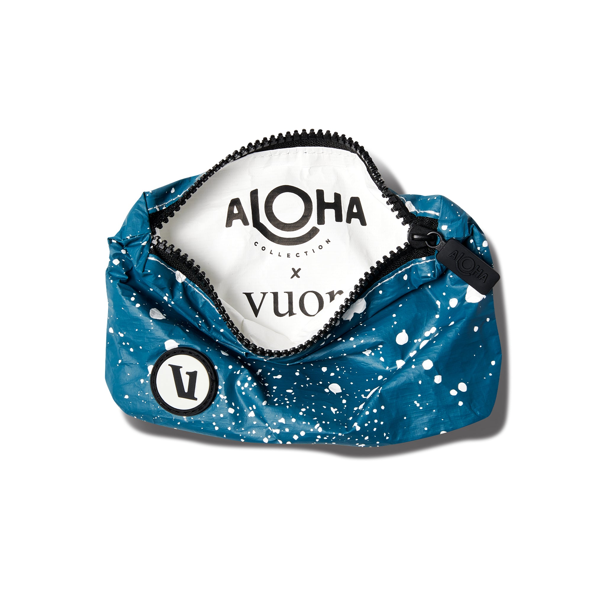 ALOHA-Mini Pouch | Steel Blue Splatter - Image 2
