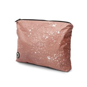 ALOHA-Mid Pouch | Burnt Clay Splatter