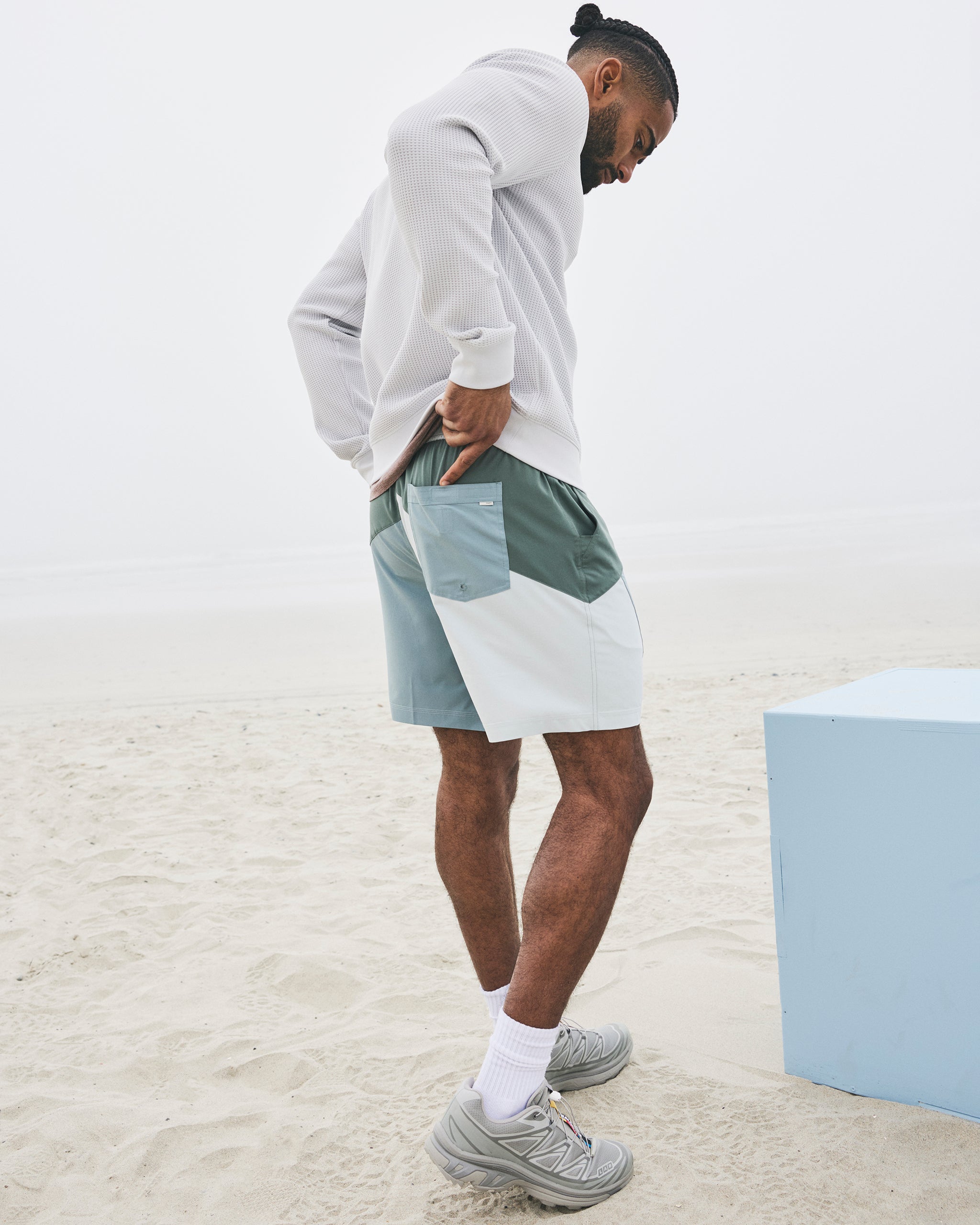 Kore Short X3 Lined 7 | Mist