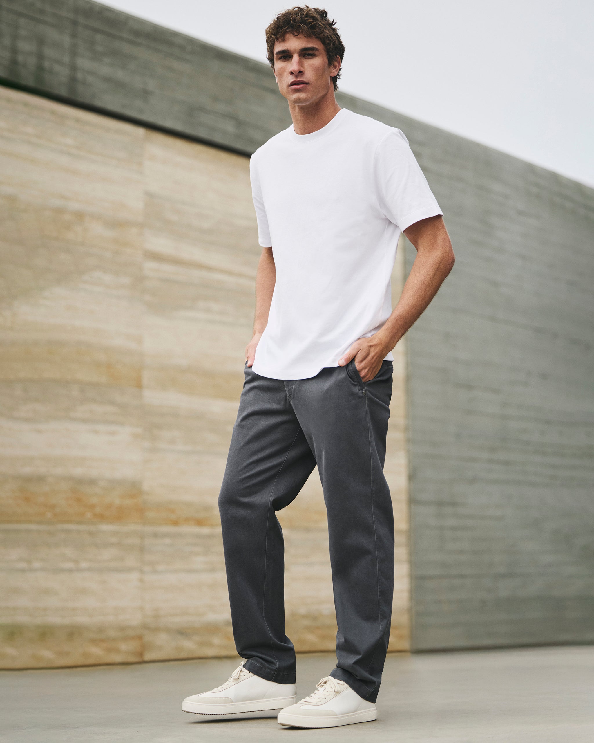 Fletcher Chino Pant Classic Fit 32 | Dark Pewter