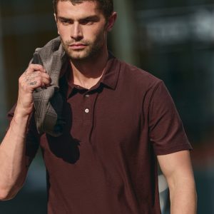 Strato Tech Polo | Raisin Heather