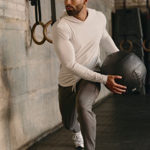 Strato Tech Hoodie | Frost Grey Heather