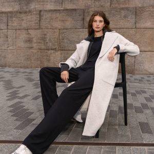 Restore Trench Coat | Light Heather Grey