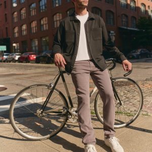 Benton Stretch Twill Pant Athletic Slim Fit 32 | Cavern Grey