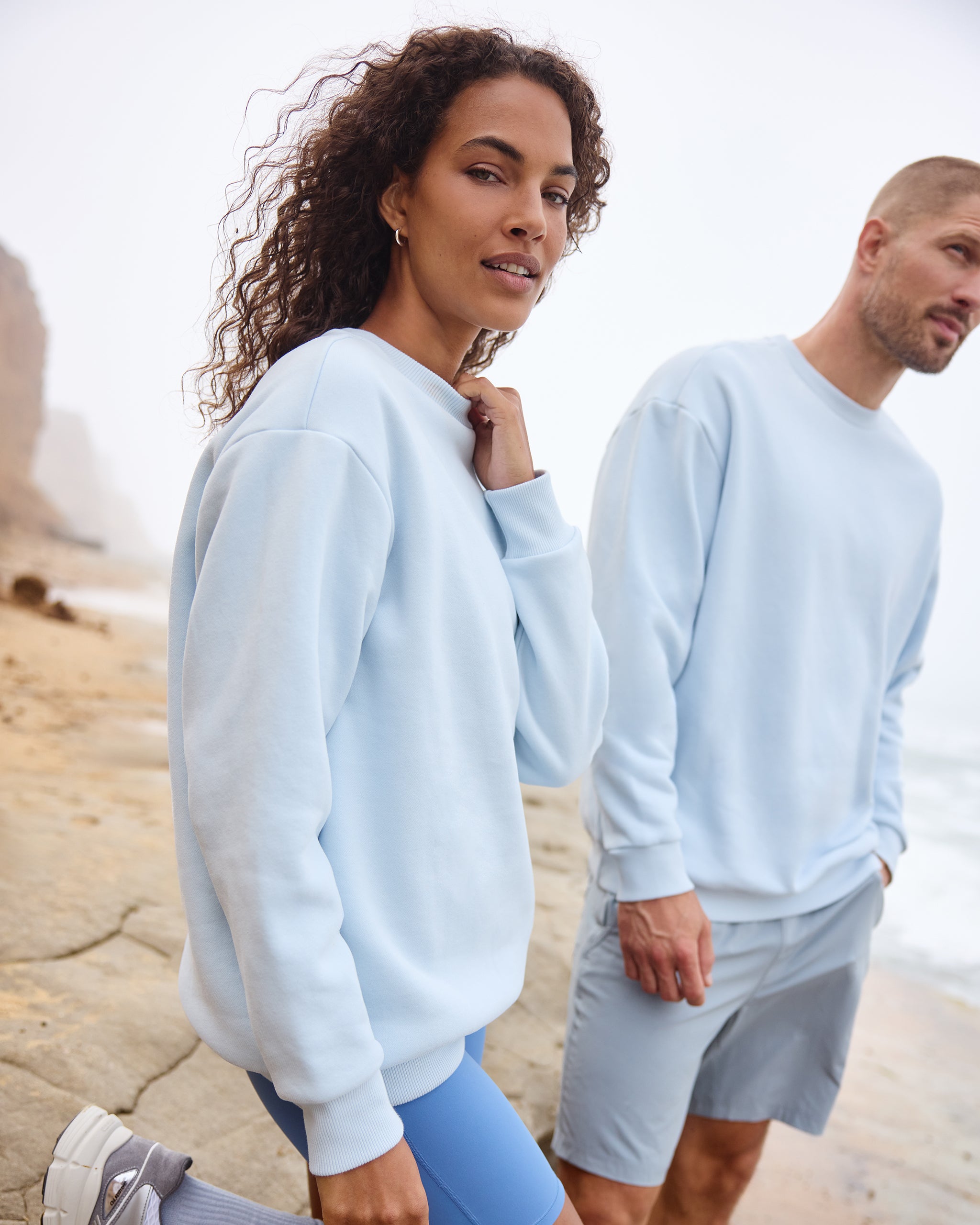 Restore Oversized Crew 2.0 | Light Mist - Image 2