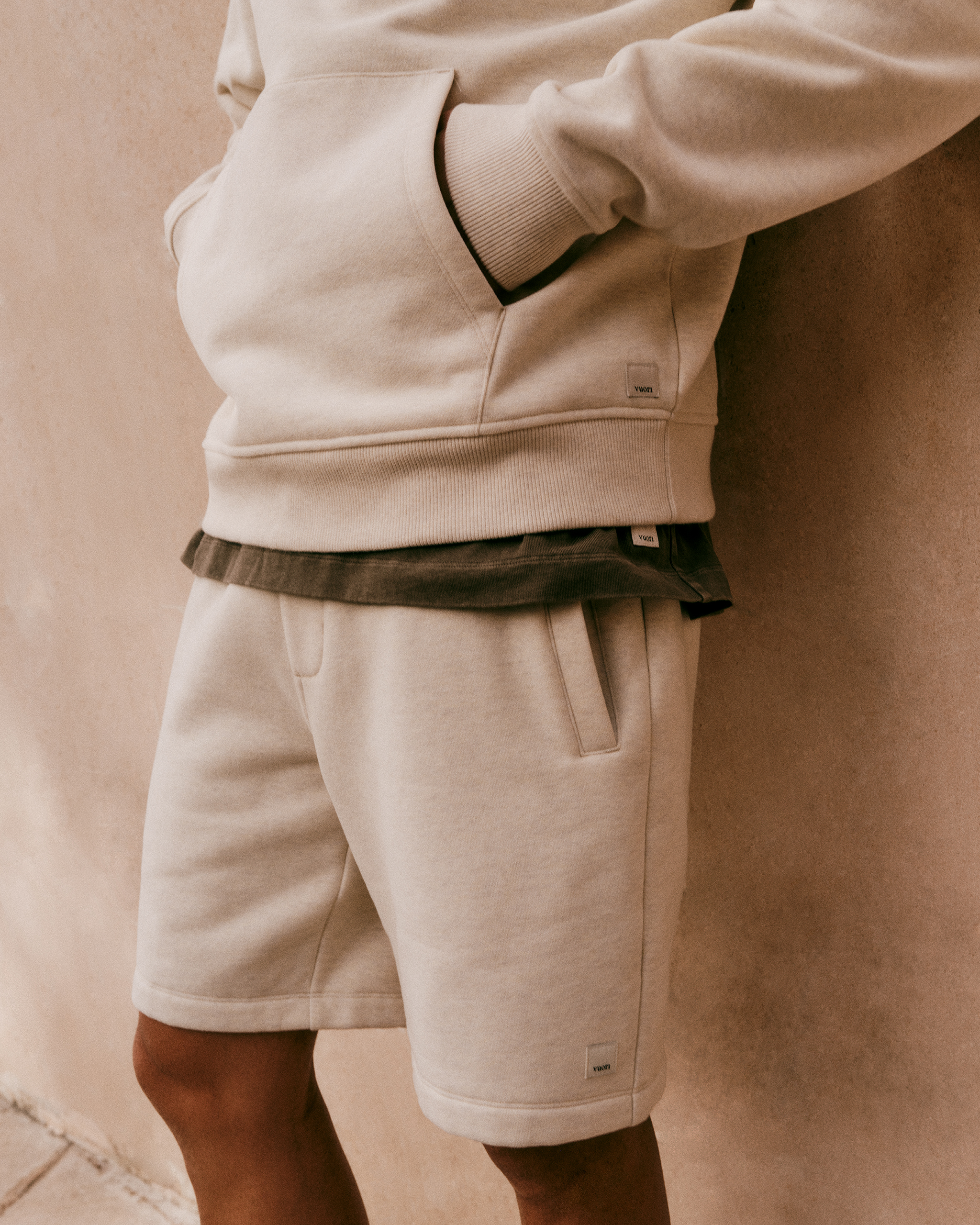 Seaside Short 8 | Buttermilk Heather