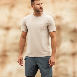 Men's Feather Pocket Tee | Toast