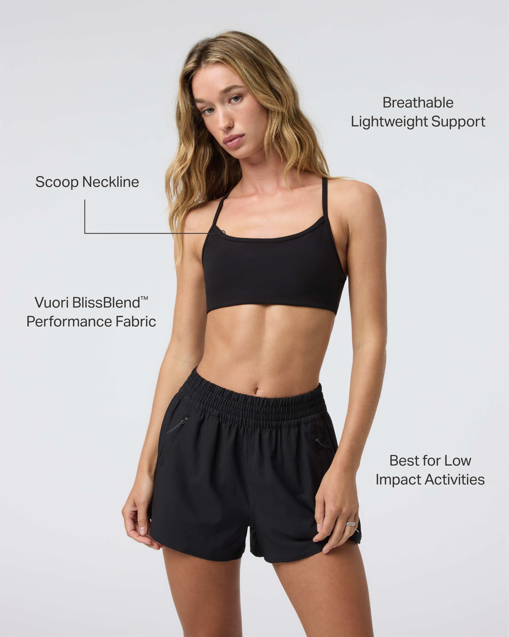Vuori AllTheFeels™ Bra | Black - Image 2