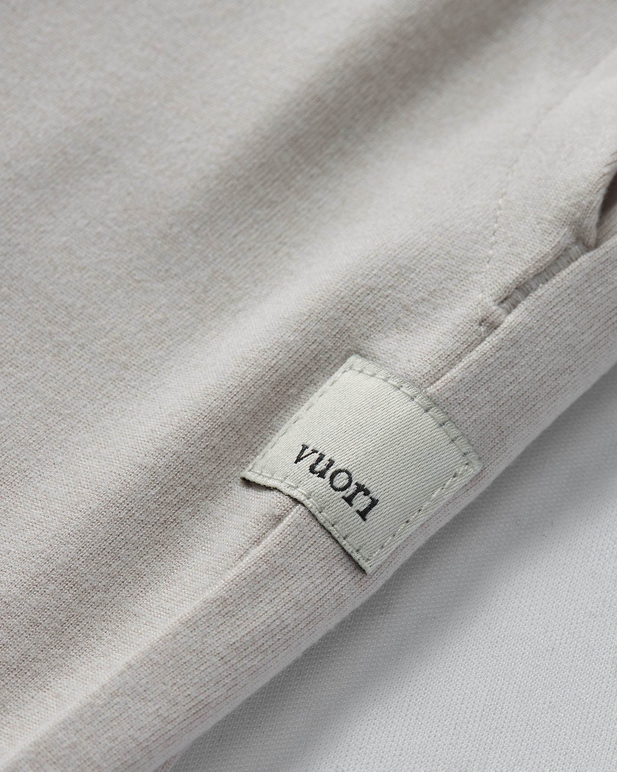 Halo Essential Wideleg Pant | Ecru Heather - Image 6