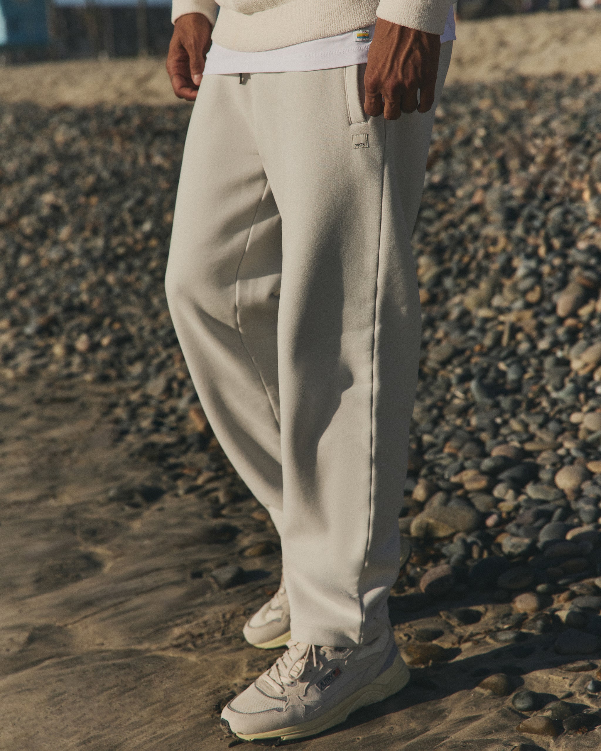 Seaside Straight Leg Sweatpant 30 | Salt