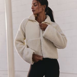 Lou Hybrid Jacket | Bone