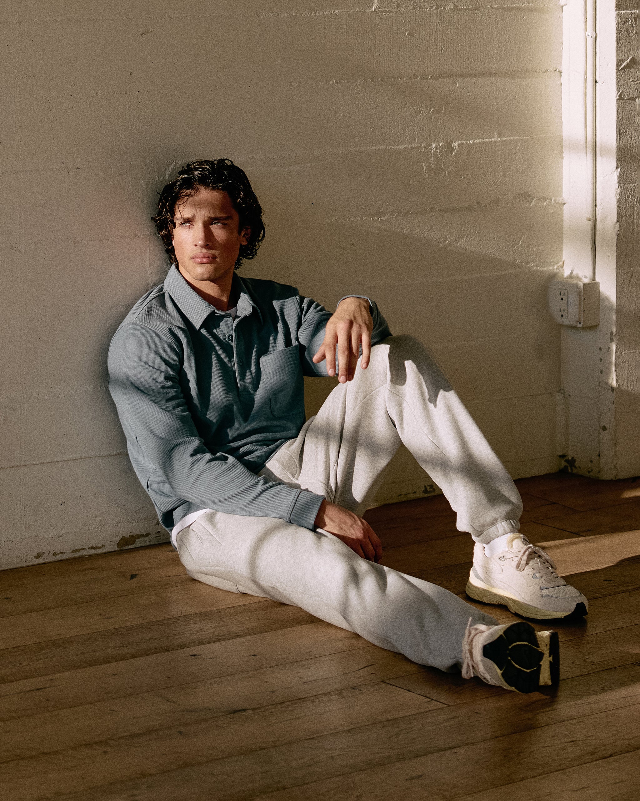Seaside Sweatpant | Light Heather Grey