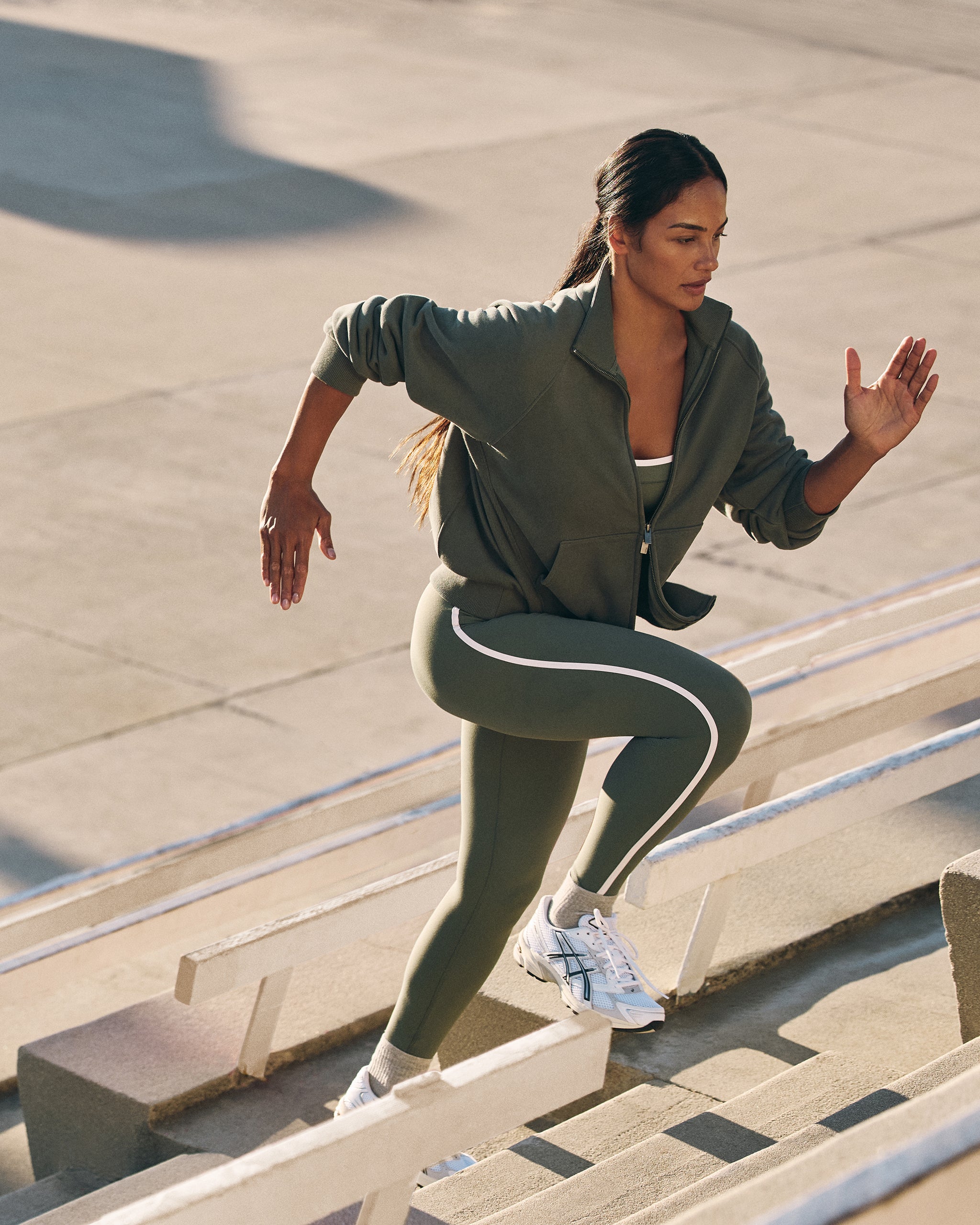 Vuori AllTheFeels™ Corset Legging | Agate Green