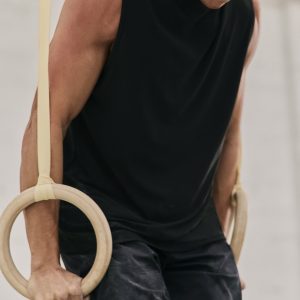 Strato Muscle Tee | Black
