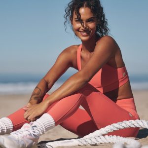 Daily Form Legging | Bright Coral