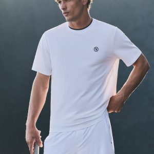 Short Sleeve Gamepoint Tee - Relaxed Fit | White