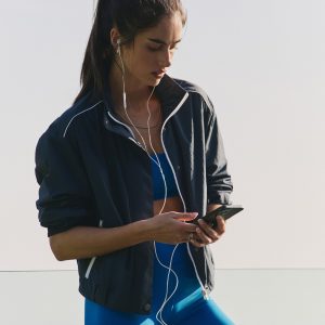 Eaton Fitness Jacket | Ocean Blue