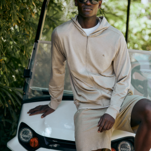 Ponto Full Zip Hoodie | Truffle Heather