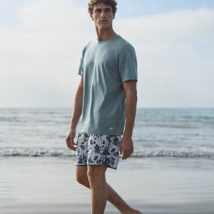 Tuvalu Tee | Misty Blue