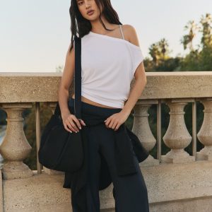 Cove Asymmetric Top | White