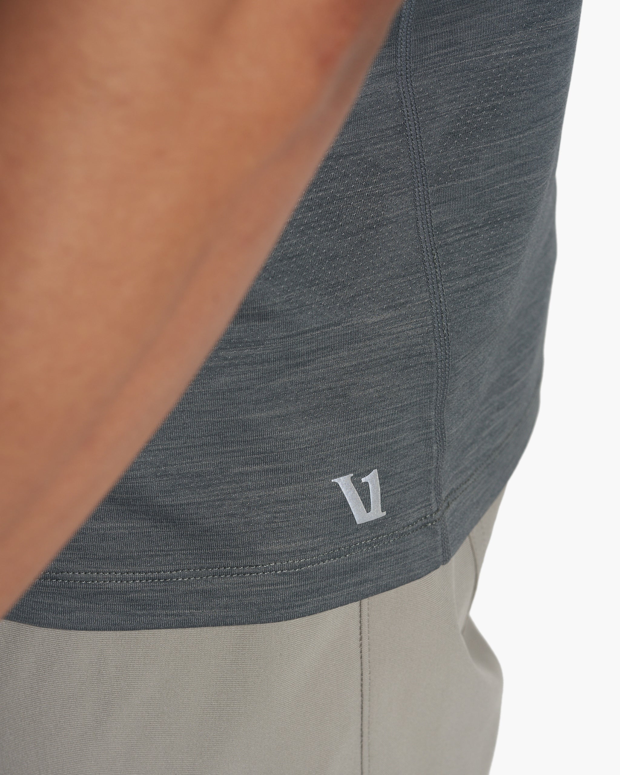 Zephyr Polo | Smoked Beryl Heather - Image 5