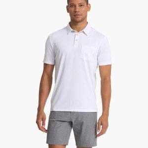 Zephyr Polo | White