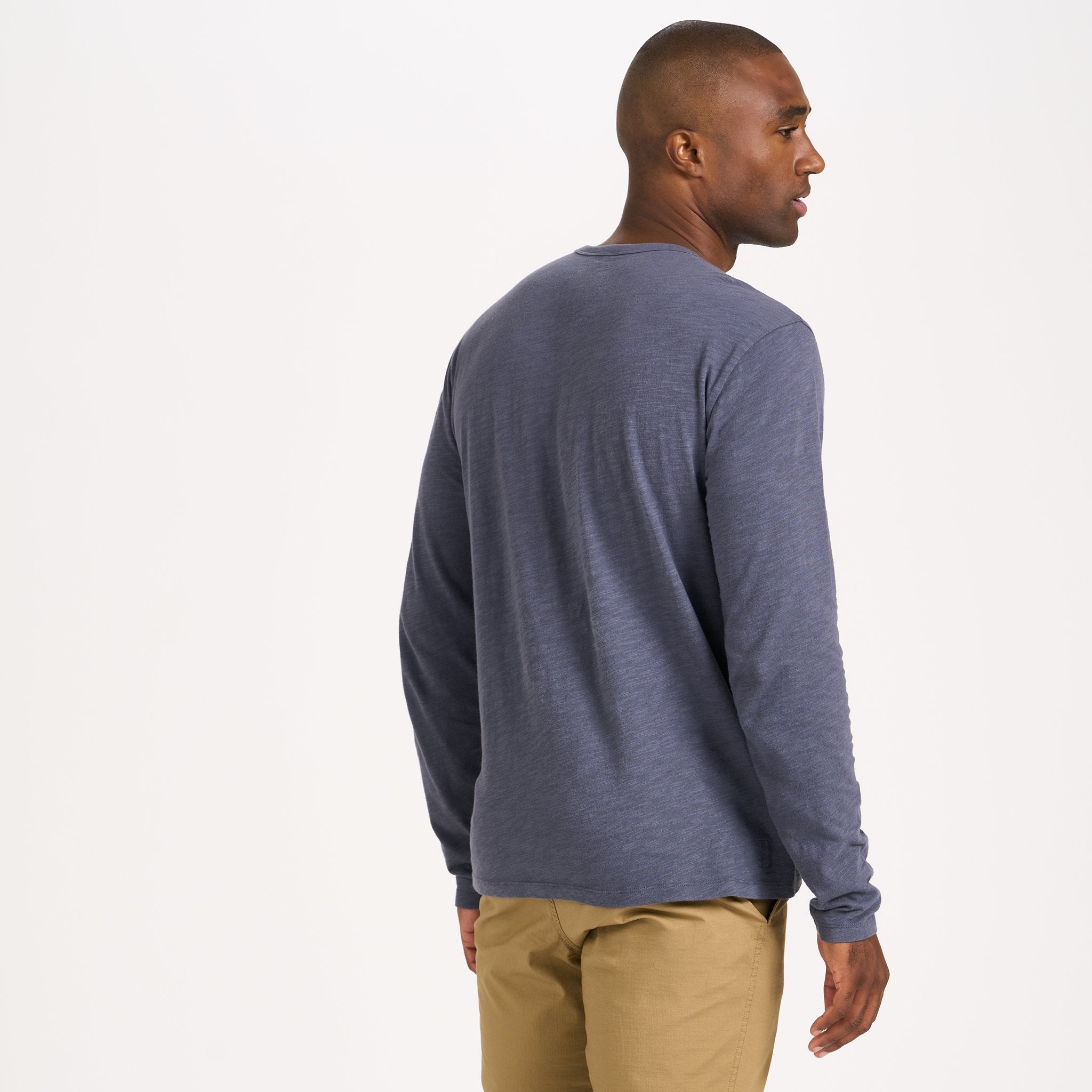 Long-Sleeve Rise Tee | Azure - Image 2