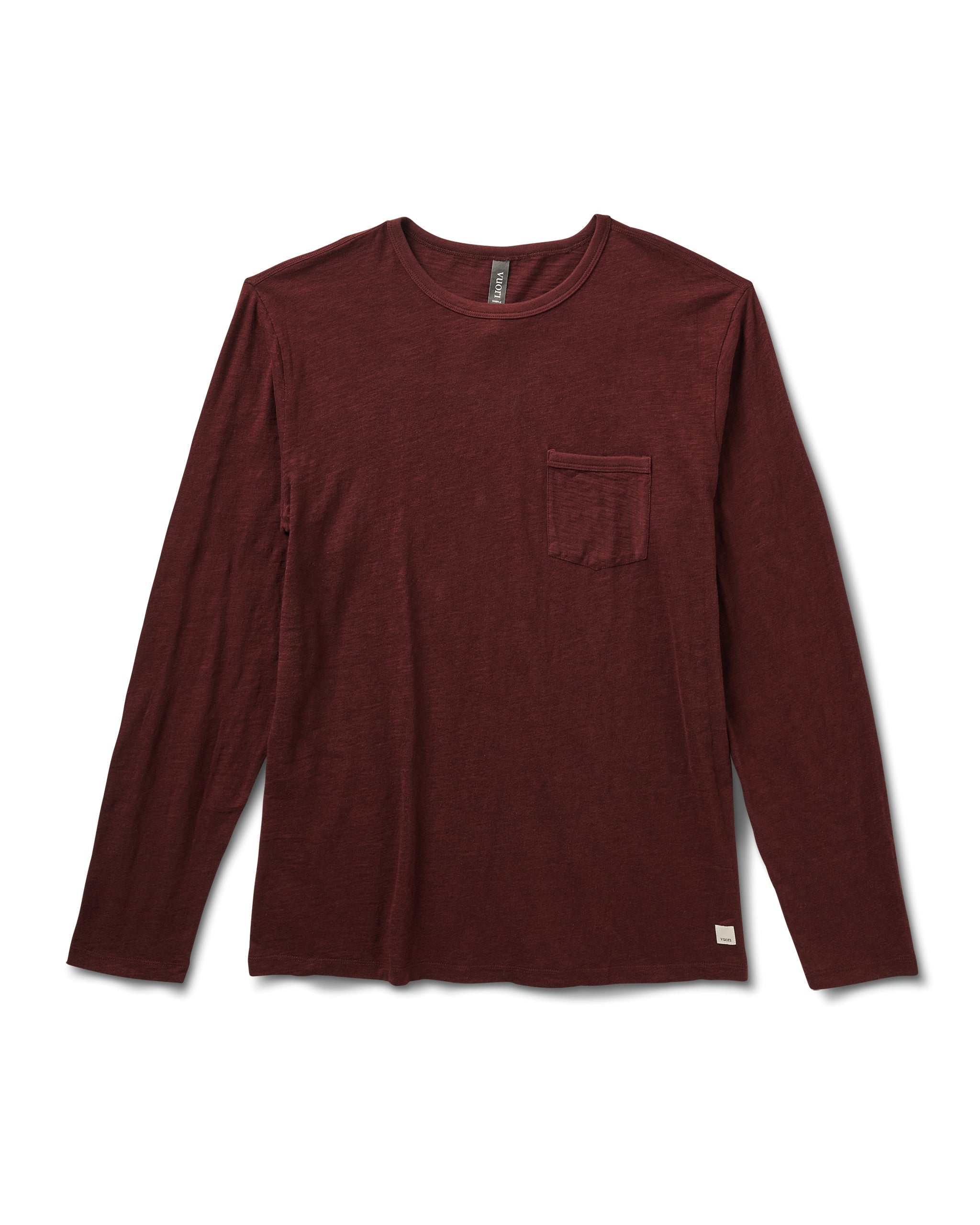 Long Sleeve Rise Tee | Ruby - Image 4