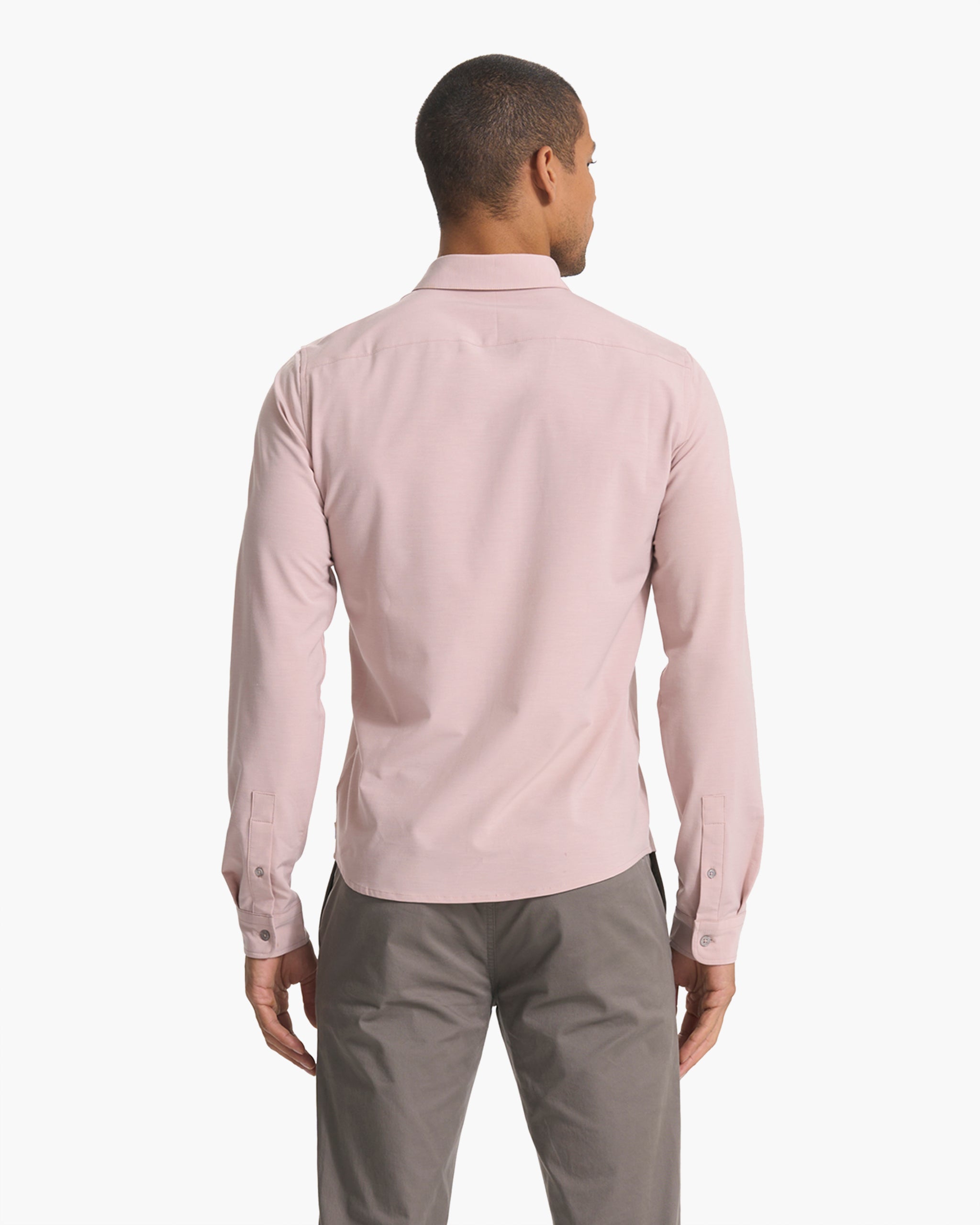 Long Sleeve Bridge Button Down | Cashmere - Image 4