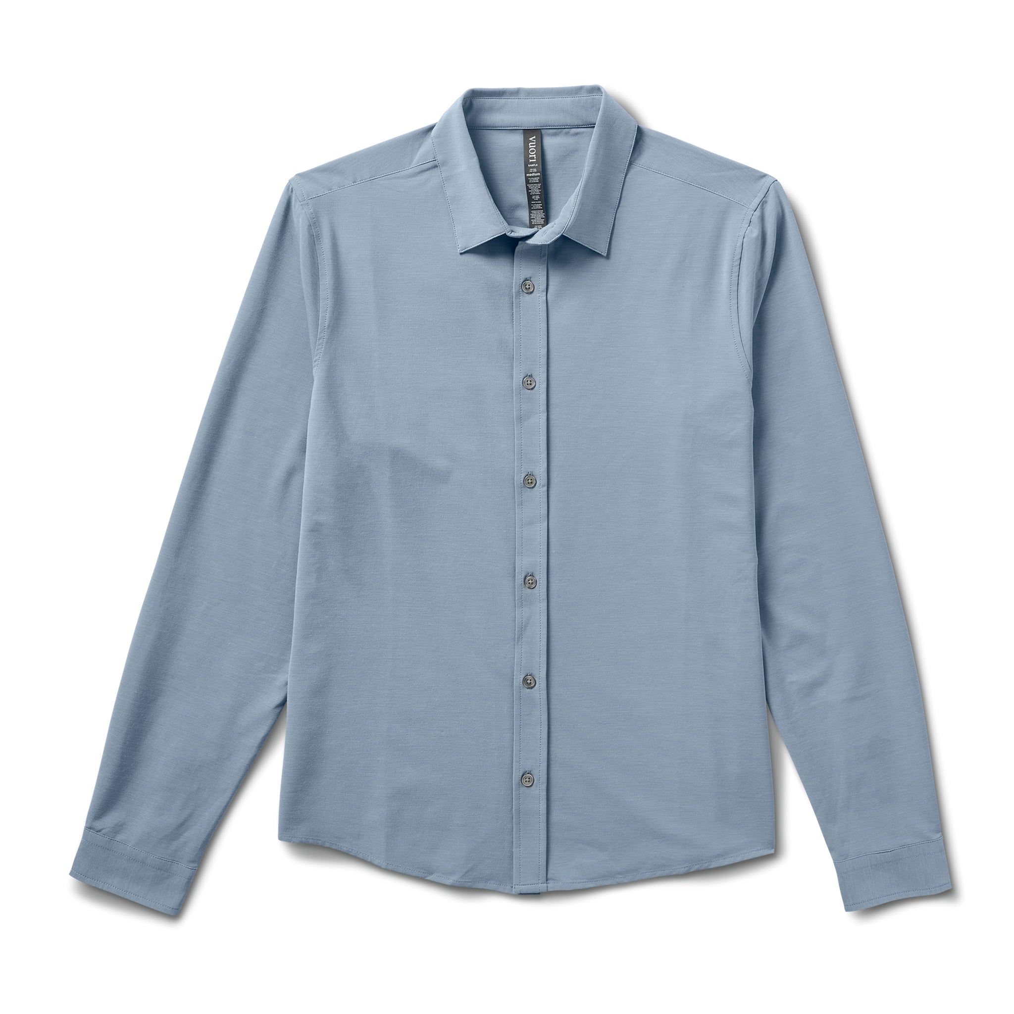Long Sleeve Bridge Button Down | Light Cloud - Image 6