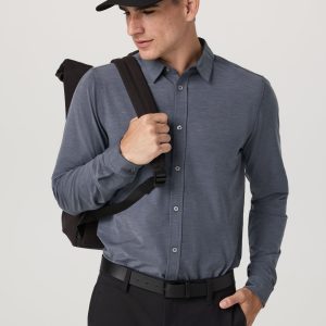 Long Sleeve Bridge Button Down | Moonlight