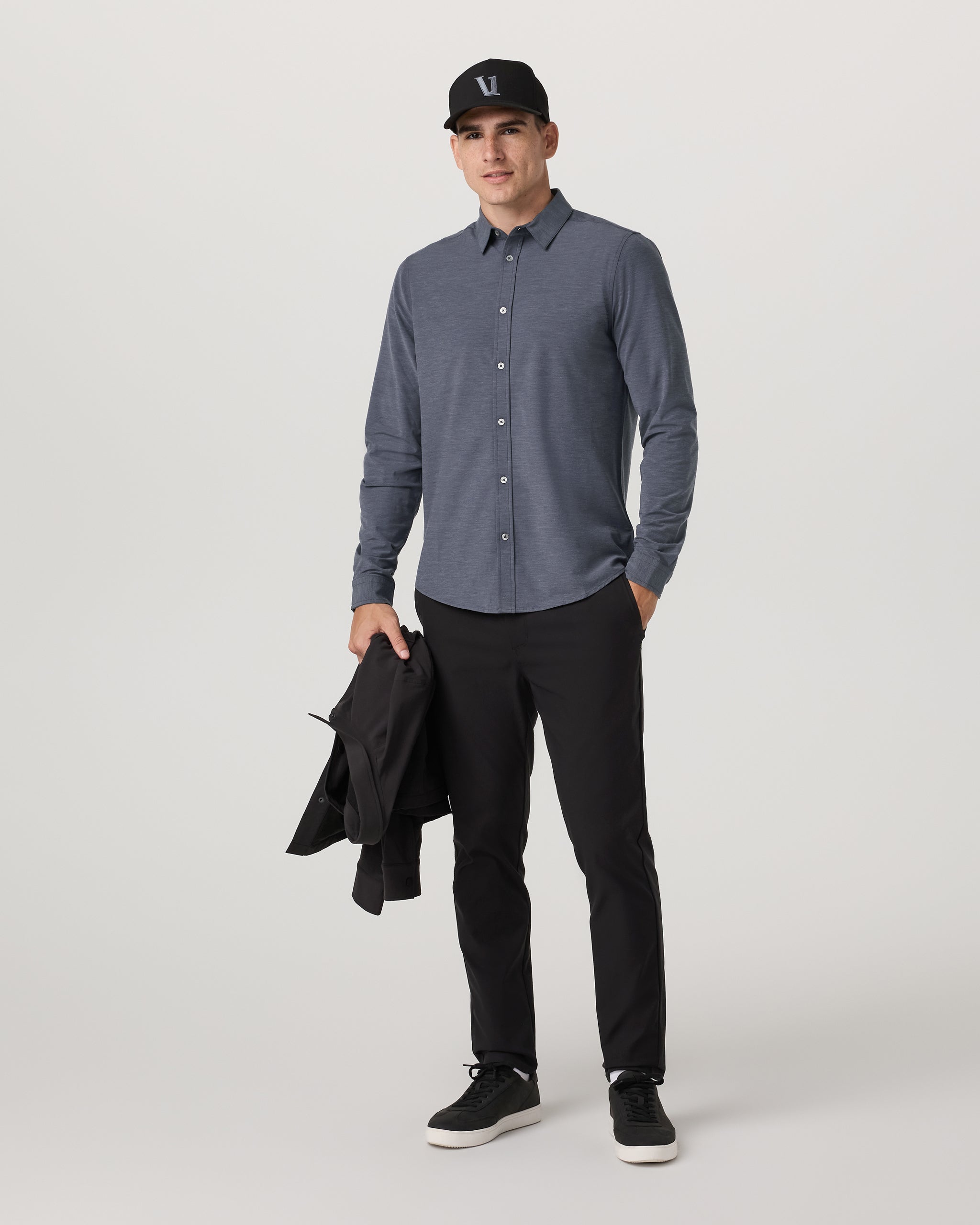 Long Sleeve Bridge Button Down | Moonlight - Image 5