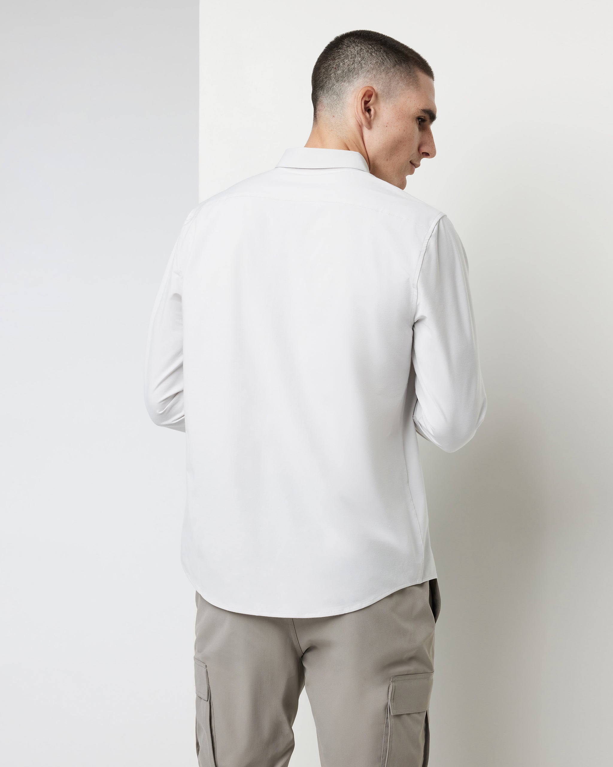 Long Sleeve Bridge Button Down | Salt - Image 2