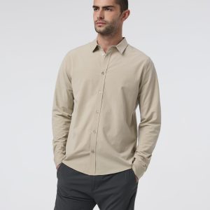 Long Sleeve Bridge Button Down | Winter Pear