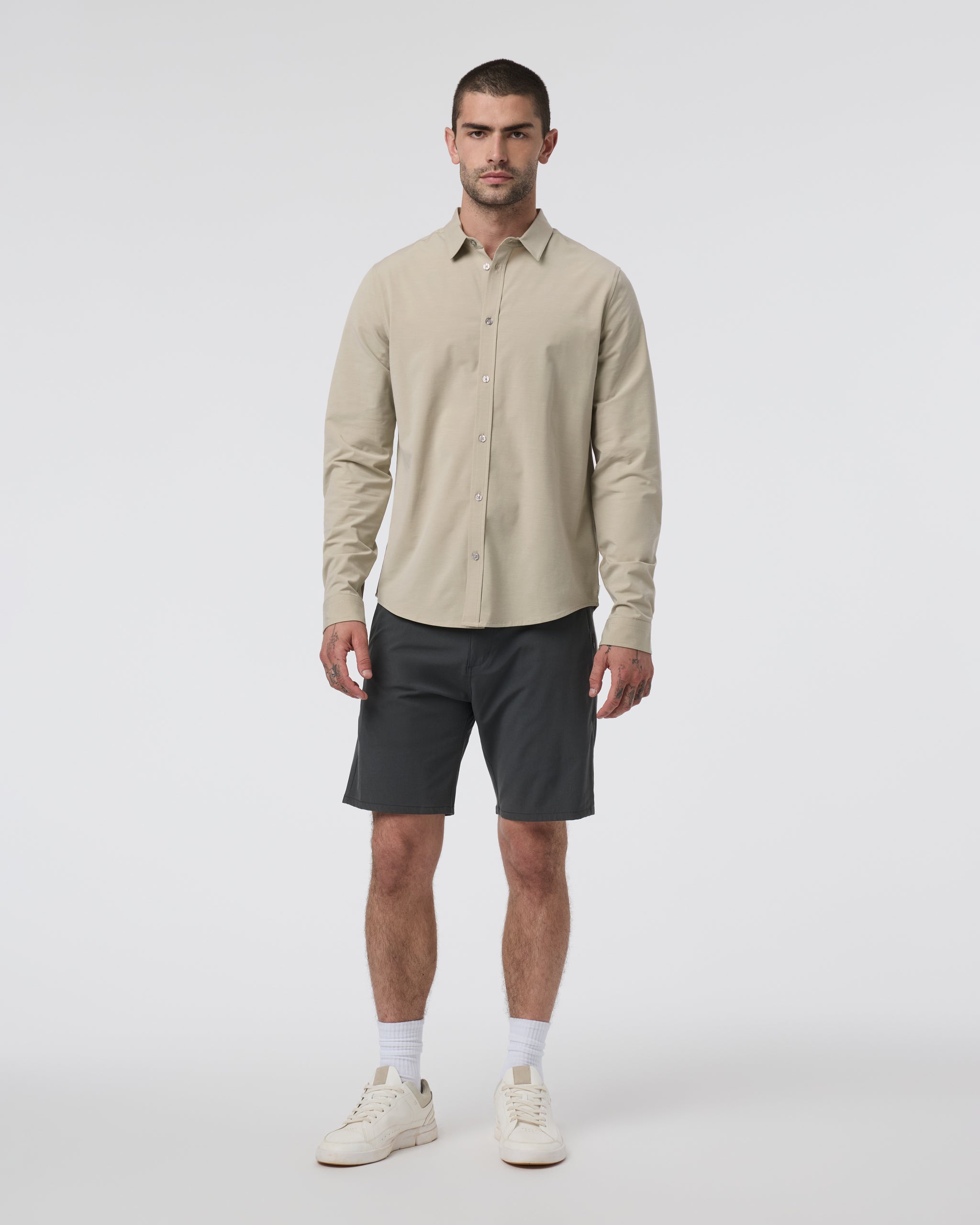 Long Sleeve Bridge Button Down | Winter Pear - Image 5