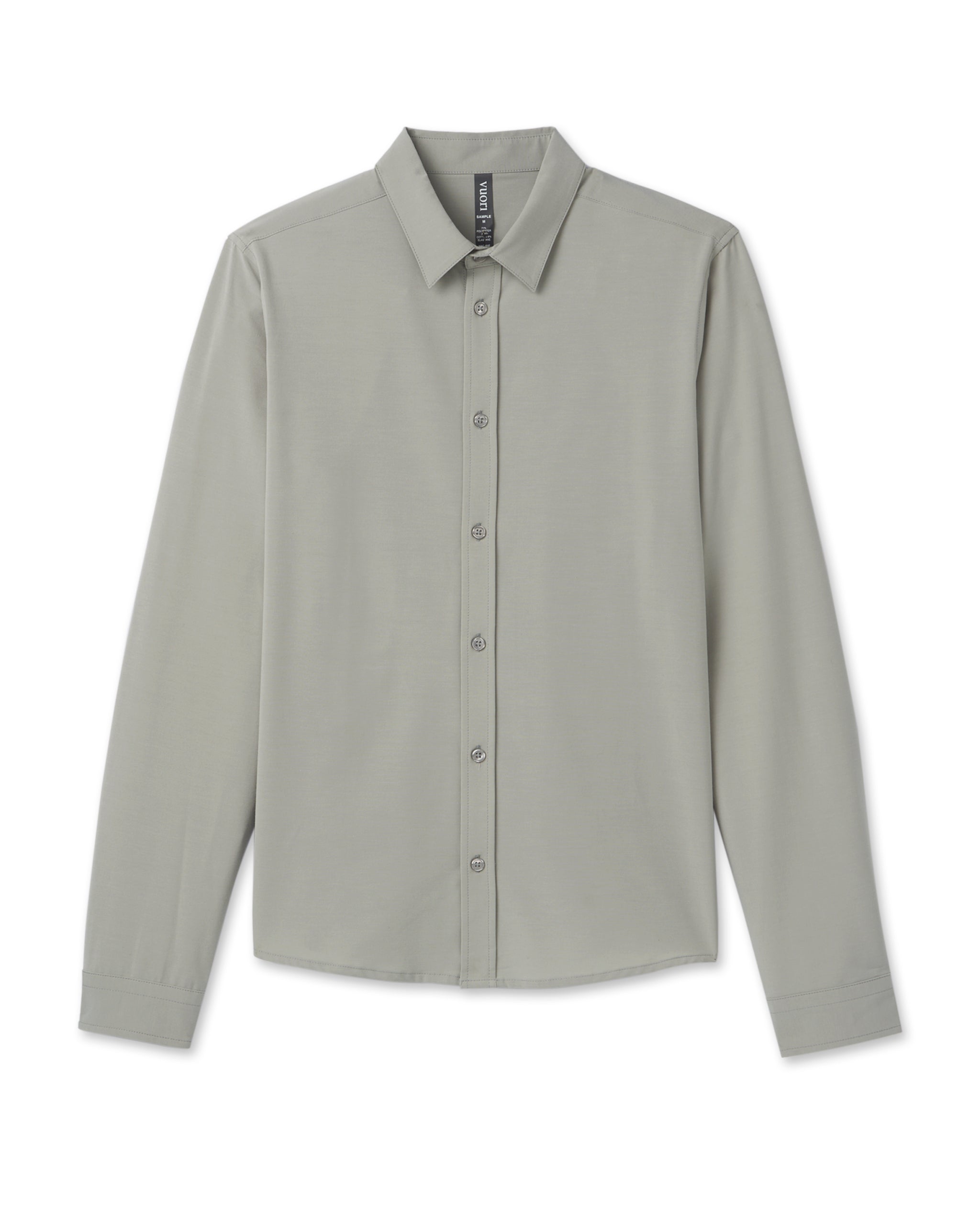 Long Sleeve Bridge Button Down | White Sage - Image 6