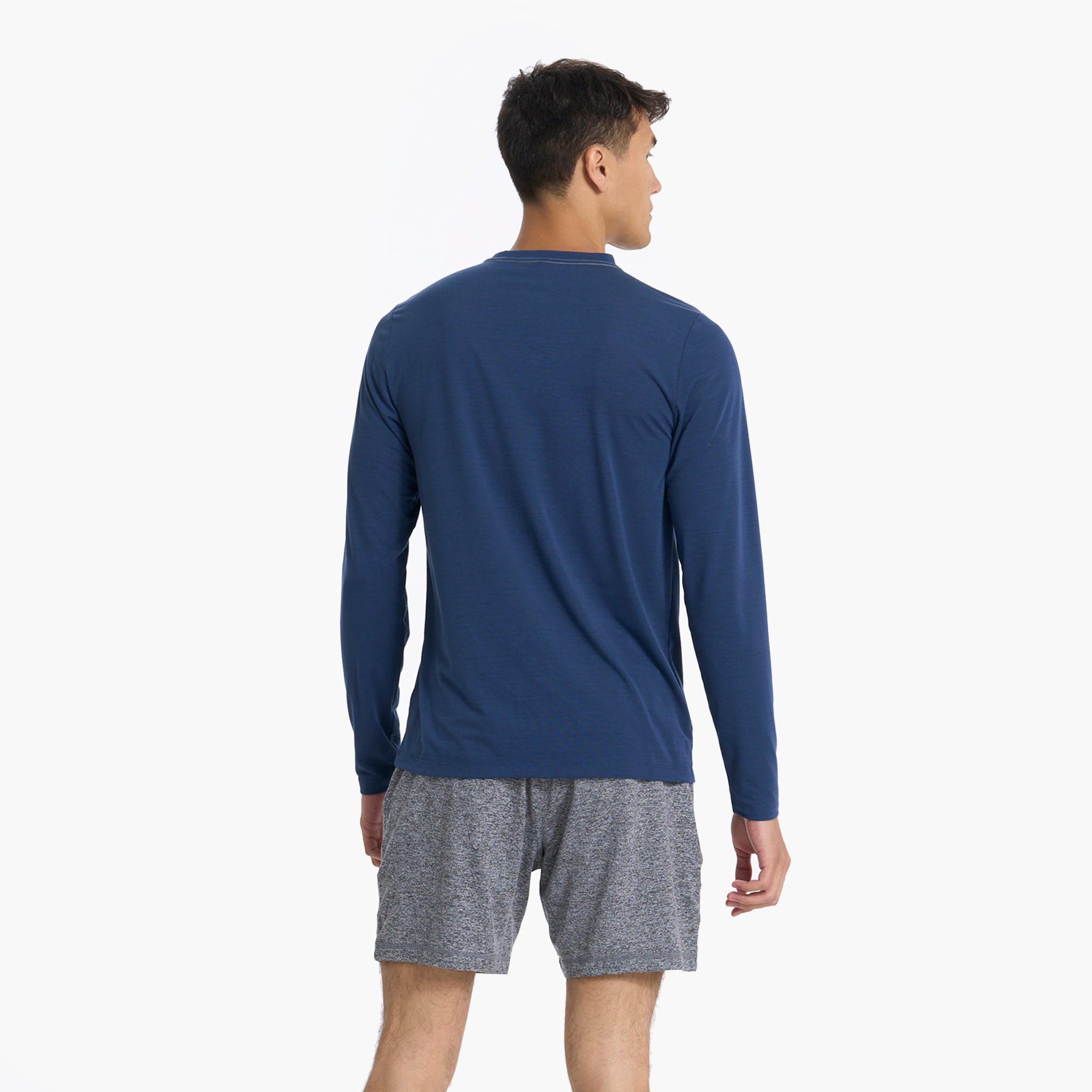 Long Sleeve Current Tech Tee | Coastal - Image 2