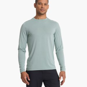 Long Sleeve Current Tech Tee | Neptune